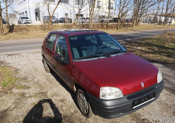 Renault Clio cena 9900 przebieg: 63000, rok produkcji 1998 z Łódź małe 497